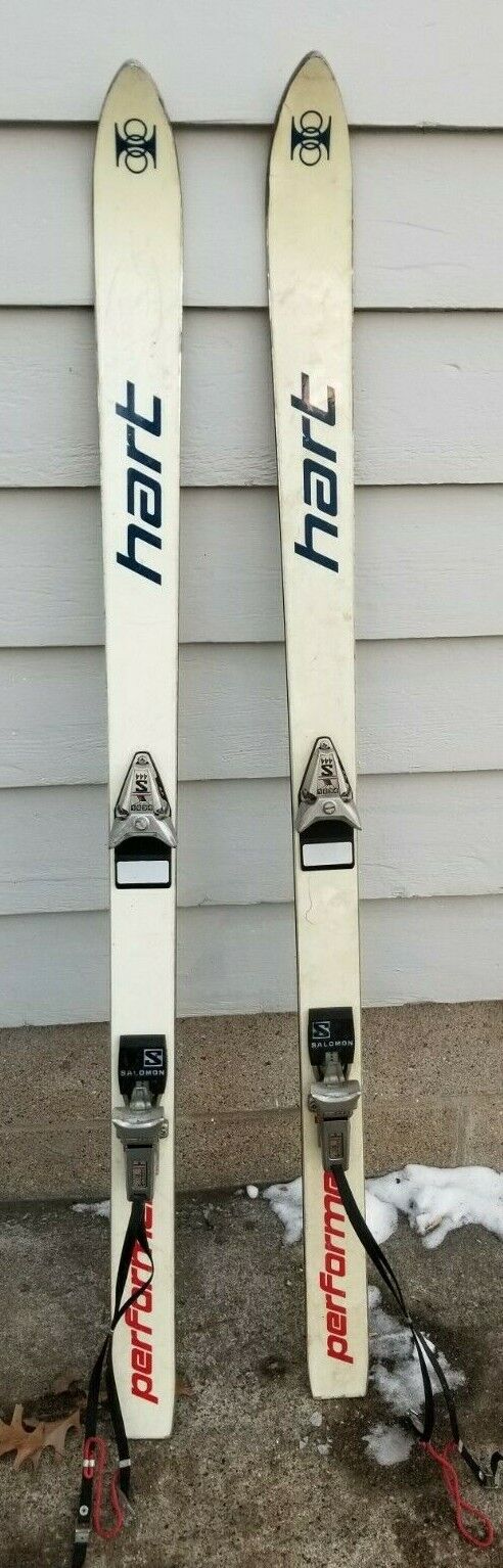 Vintage Hart Performer skis 150cm white Salomon bindings Vintage Hart Performer skis 150cm white Salomon bindings