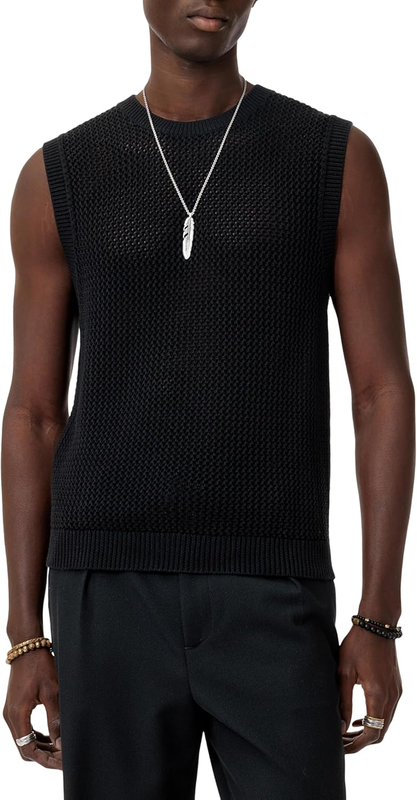 John Varvatos Men's Augusto Tank Top