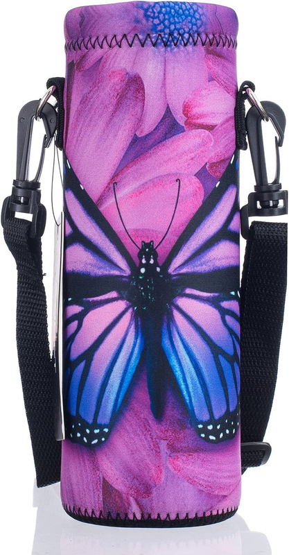 AUPET Water Bottle Carrier,Insulated Neoprene Water Bottle Holder Bag Case Pouch