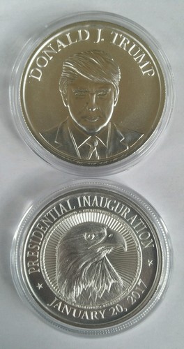 トランプ大統領　1オンス 銀貨　KEEPING AMERICA GREAT！ トランプ大統領1オンス 銀貨KEEPING AMERICA GREAT！