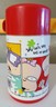 Vintage 1997 Rugrats Aladdin Red Plastic Thermos - replacement - 8 oz - Viacom