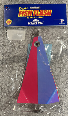 Big Al s Fish Flash No Drag Flasher Trolling 8  Glass Cutter