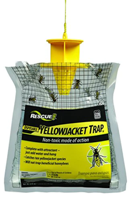 RESCUE Non-Toxic Disposable Yellowjacket Trap, West of the Rockies