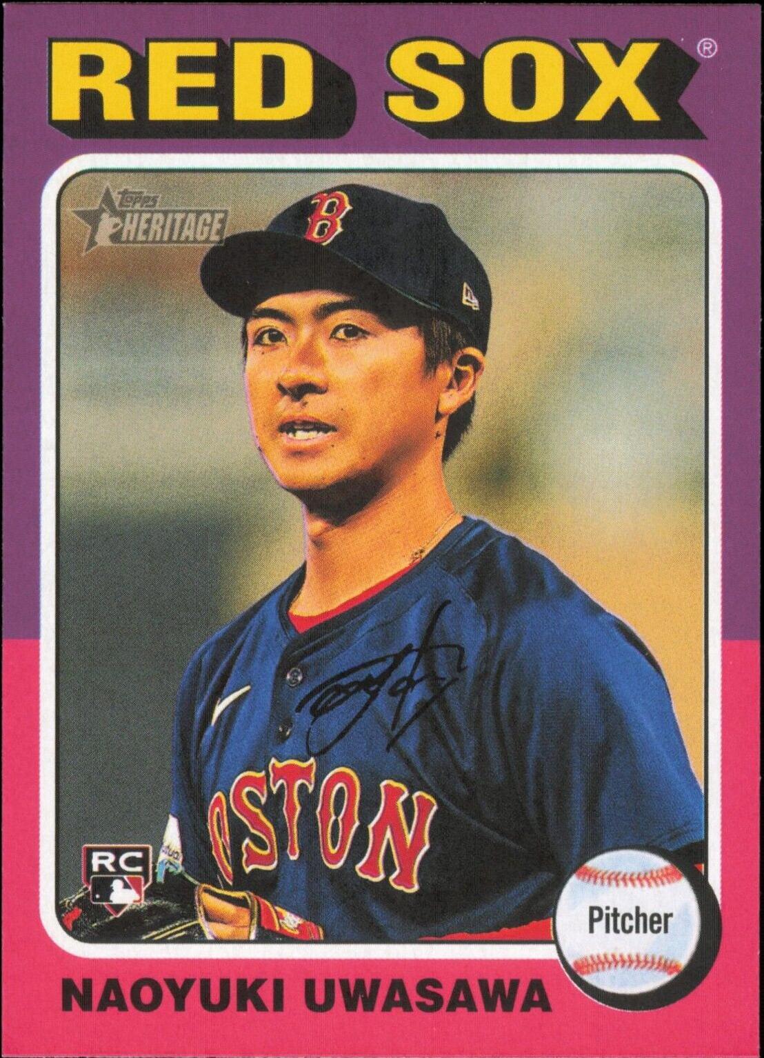 2024 Topps Heritage High Number - Naoyuki Uwasawa #651