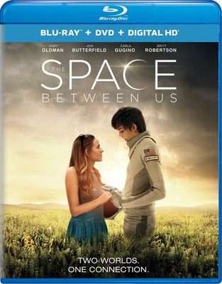 The Space Between Us Blu-ray Asa Butterfield NEW