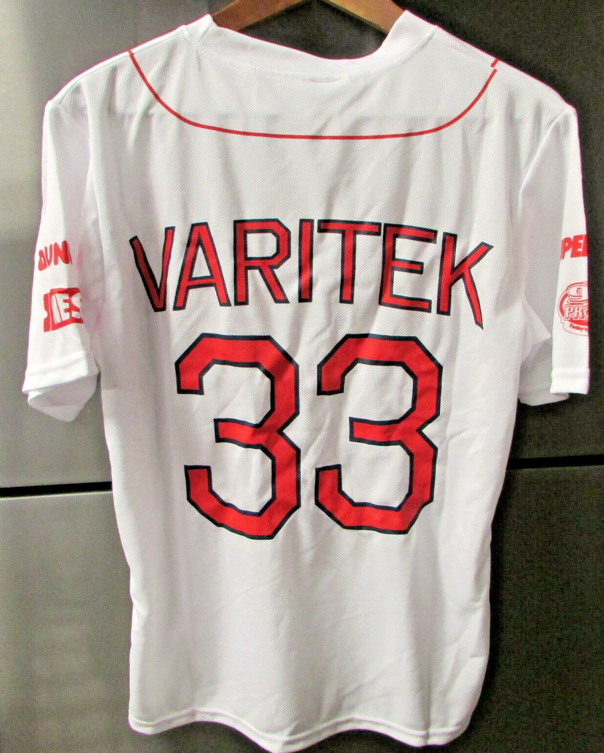 RED SOX レッドソックス VARITEK 33 MLBユニフォーム RED SOX レッドソックス VARITEK 33 MLBユニフォーム 応援グッズ