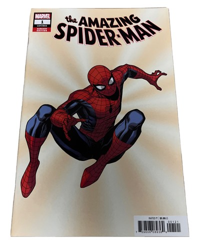 THE AMAZING SPIDER-MAN #1/802 (-9.8) VARIANT/BACK TO BASICS