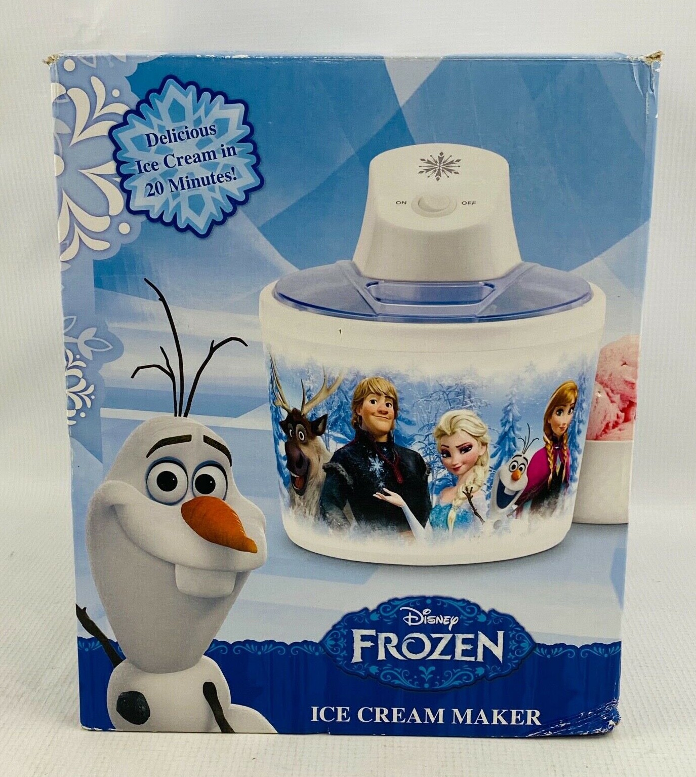 Frozen ice cream machine hotsell