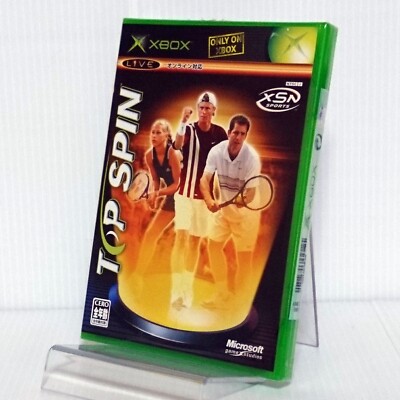 Xbox Top Spin(Brand New Sealed,Japan Import,Microsoft Xbox 1st Gen)