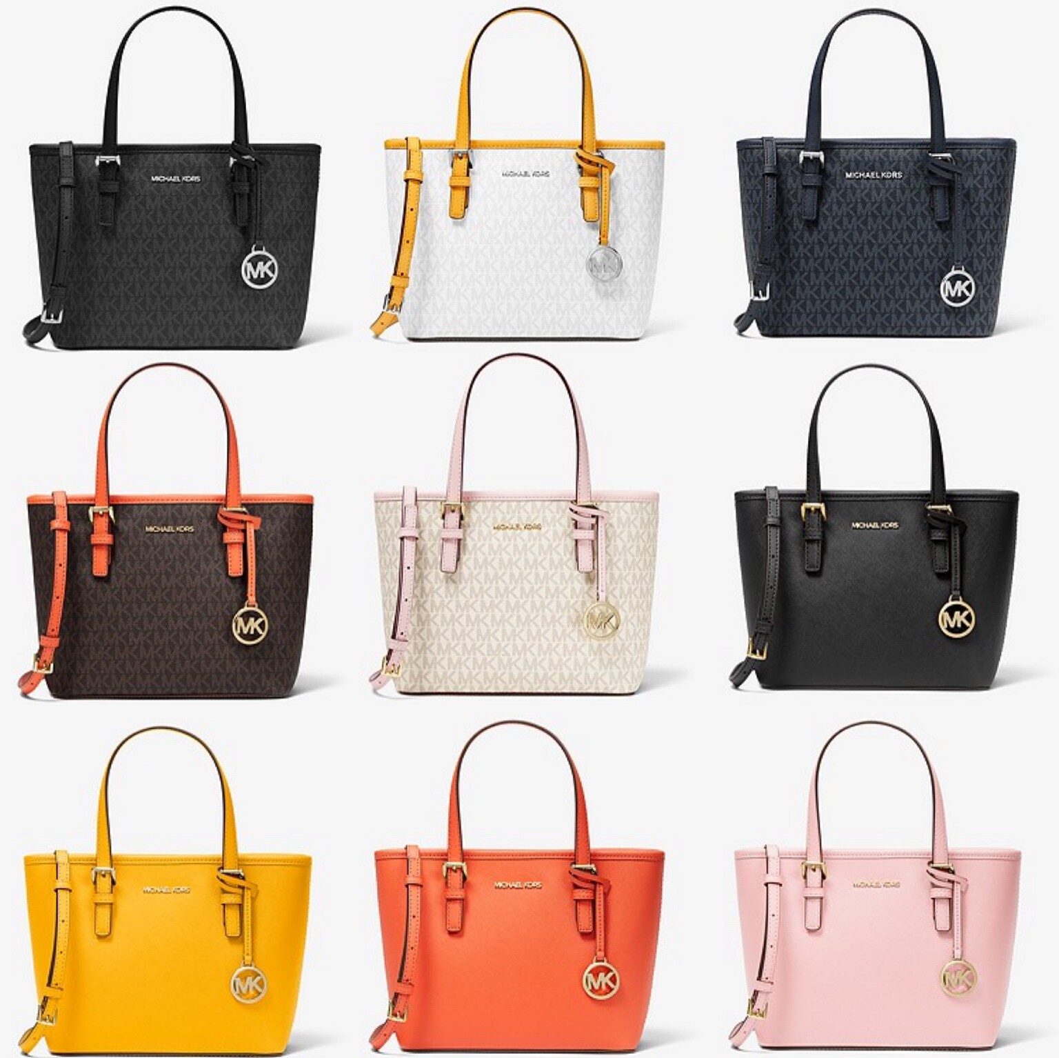 Michael Kors Jet Set XS Small Top Zip Satchel Crossbody MK Michael Kors Jet Set XS Small Top Zip Satchel Crossbody MK