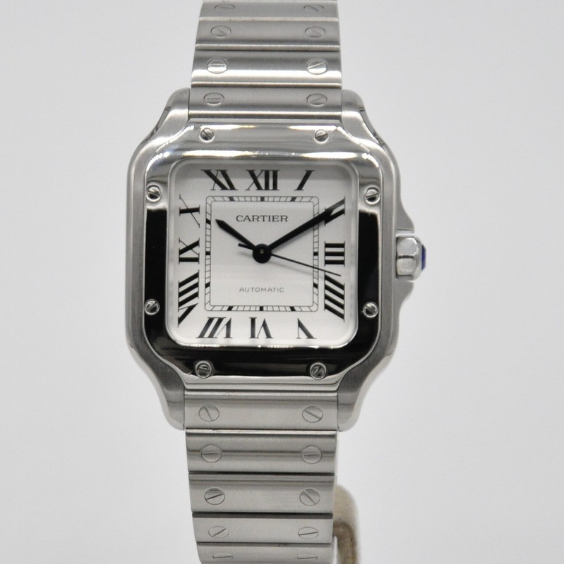 Cartier Santos De Cartier Medium 35mm Steel WSSA0010 4075 Bracelet