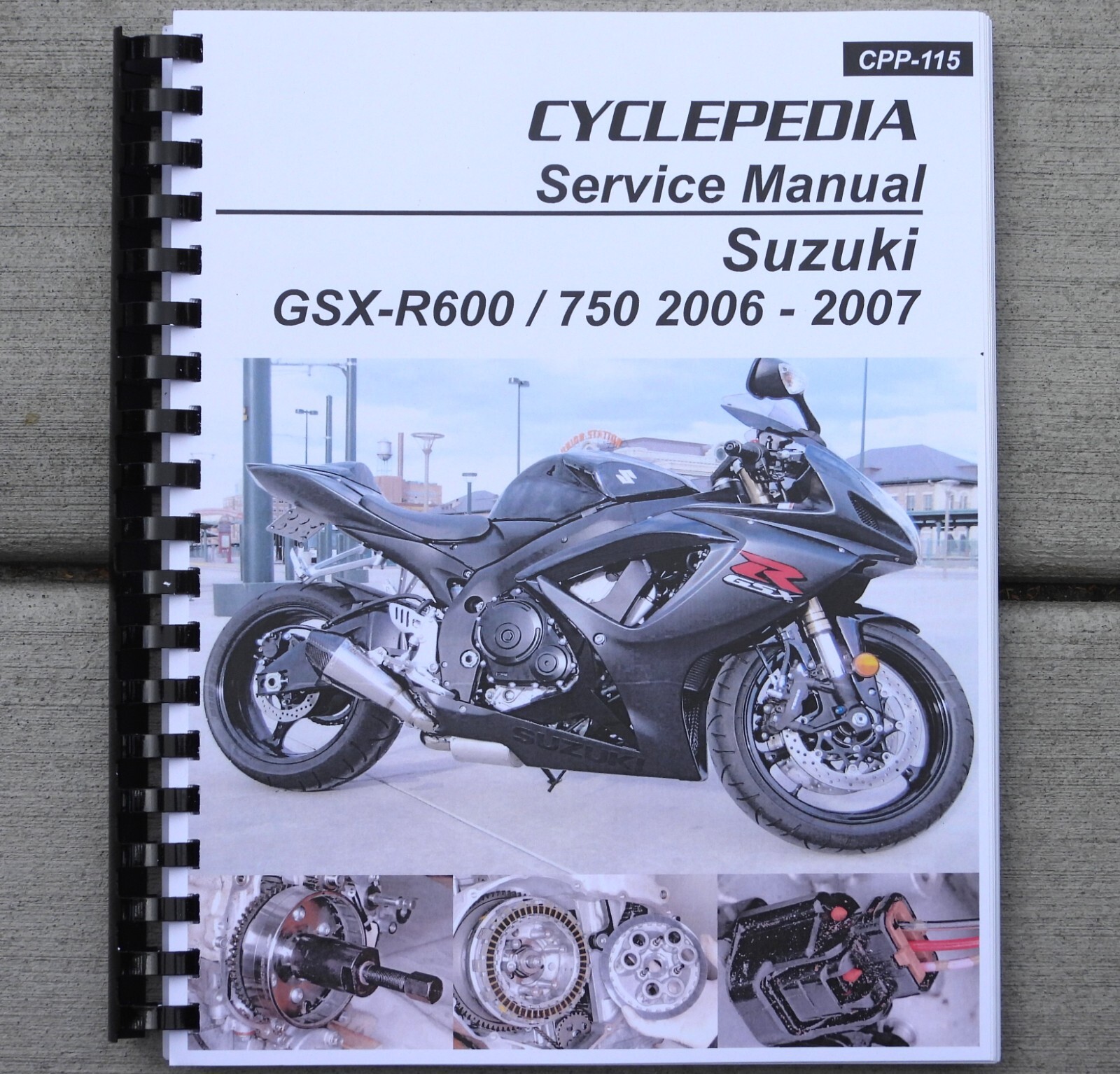 サービスマニュアル　スズキ　GSX-Ｒ600　Ｌ1 Suzuki GSX-R600 Gen 7 (2011+) Maintenance