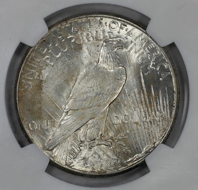 1926 PEACE SILVER DOLLAR $1 WISE COLLECTION NGC CERT MS 63 MINT STATE (012)