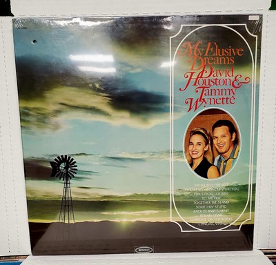 David Houston Tammy Wynette My Elusive Dream LP Sealed 1967 Mono Mint OG 24325