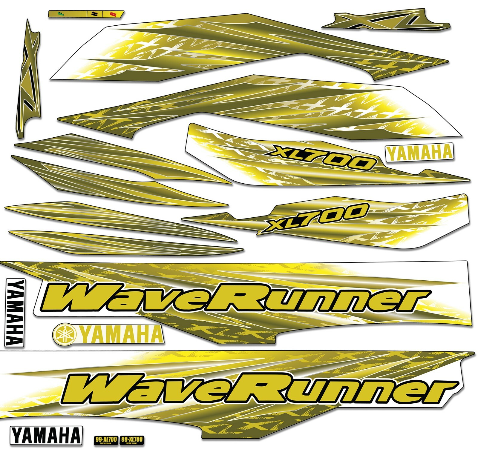 ヤマハ Super R'nroller 700 補修用デカール JvB Moto Super7 デカールキット YAMAHA XSR700 | KEDO/ケド(JvB