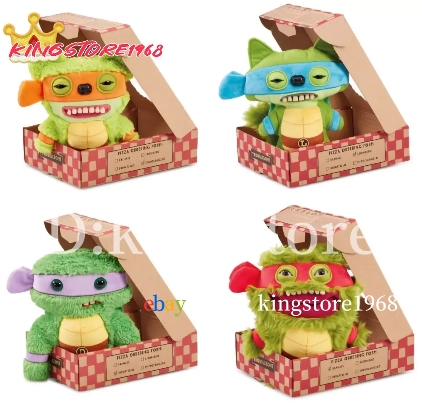 Fuggler New Teenage Mutant Ninja Turtles Plush Limited