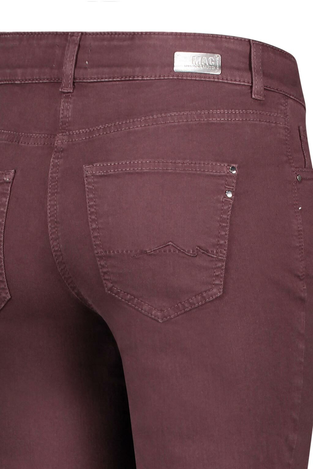 MAC MELANIE dark oxblood Damen Stretch Jeans ppt 5040-07-0380L-467R