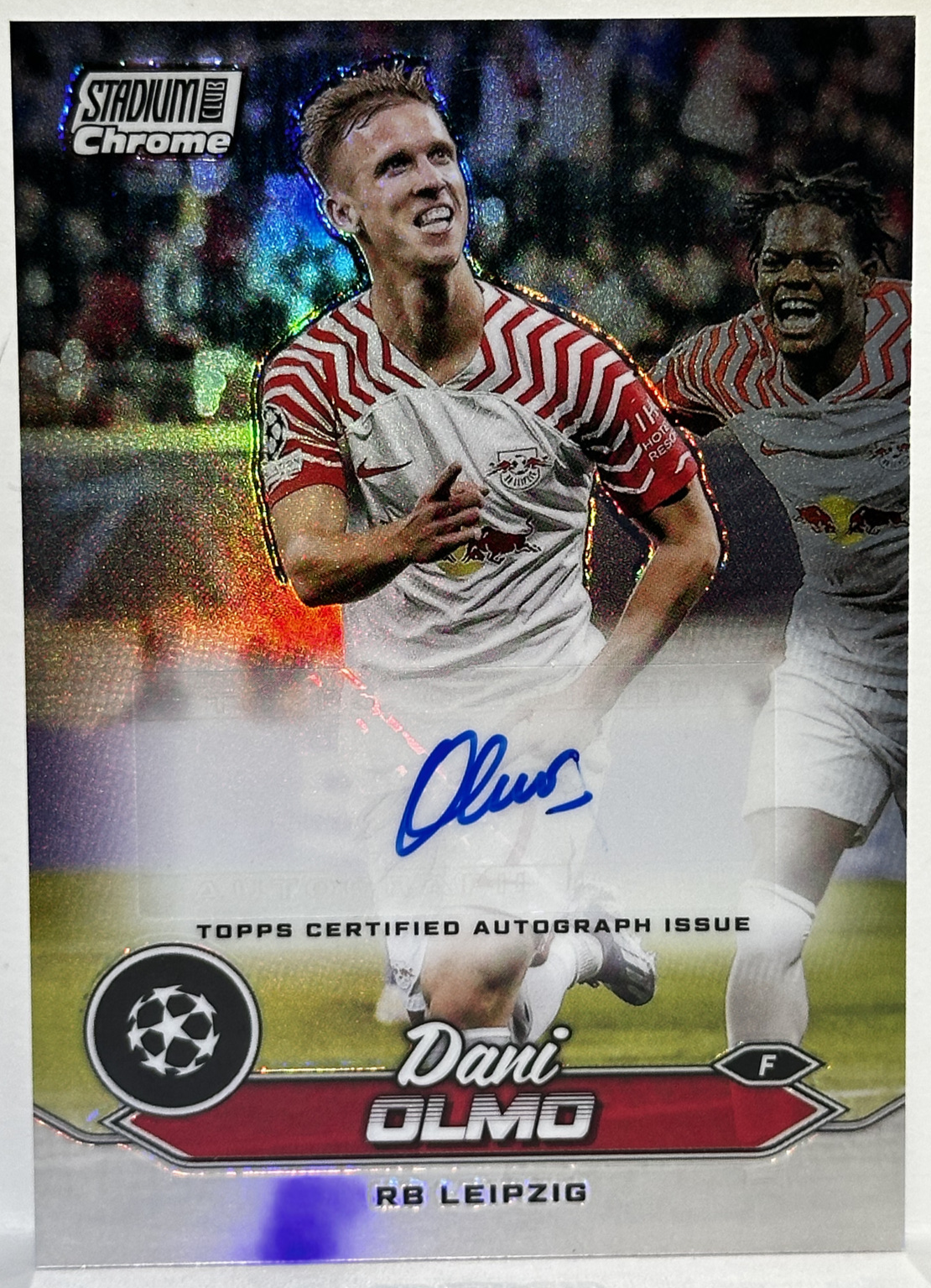Topps DANI OLMO ダニ オルモ 直筆サイン Gold Lava ダニ・オルモ 直筆サインカード 2025 Topps バルセロナ スペイン