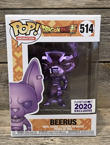 Dragon Ball Super BEERUS PURPLE CHROME FUNIMATION 2020