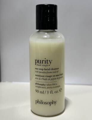 Philosophy Purity Made Simple One-Step Facial Cleanser- 90 mL / 3 oz