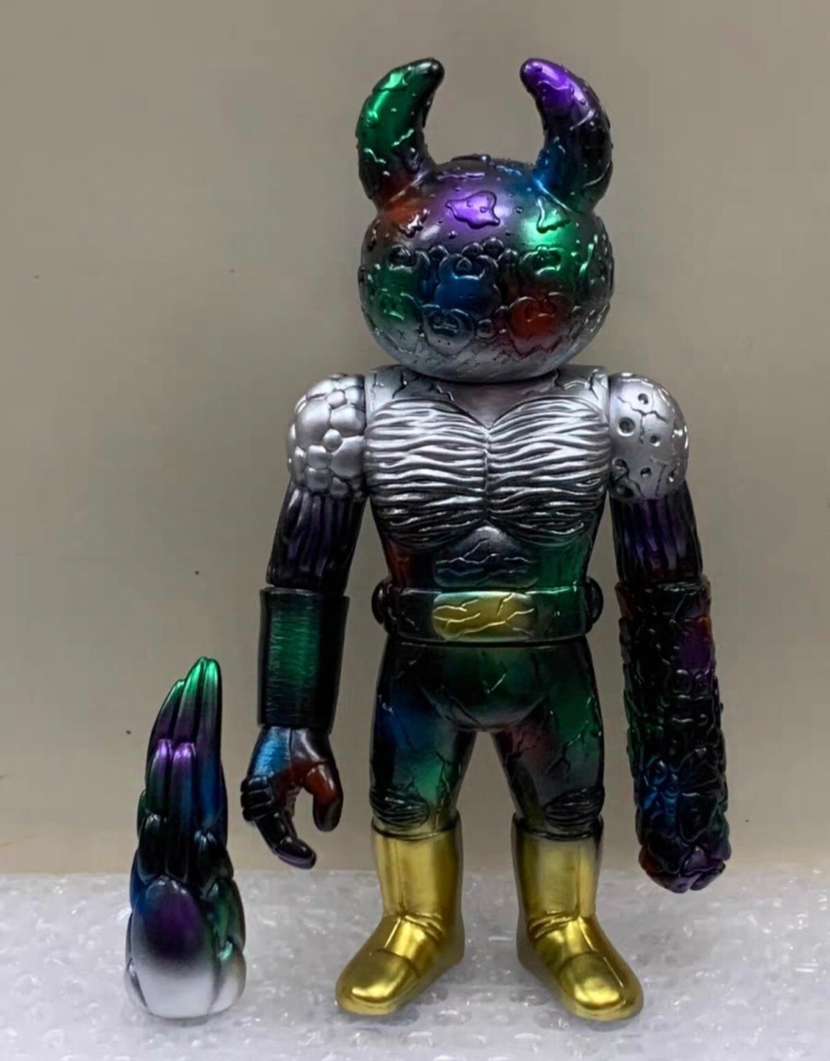 Realhead X Uamou Bull Horned Man Kaiju Silvery&Golden Scheme
