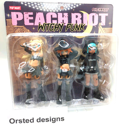 POP MART PEACH RIOT WITCHY PUNK 3体セット POP MART JAPAN - 🆕✨🆕POP