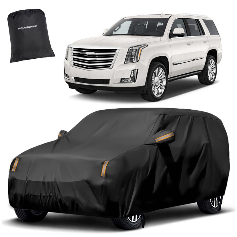 SUV Cover Outdoor Car Protection Waterproof Dust w/ Zipper For