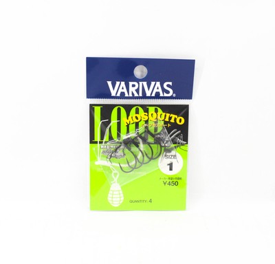 Varivas Mosquito Loop Wacky Hook Size 1 (8276)