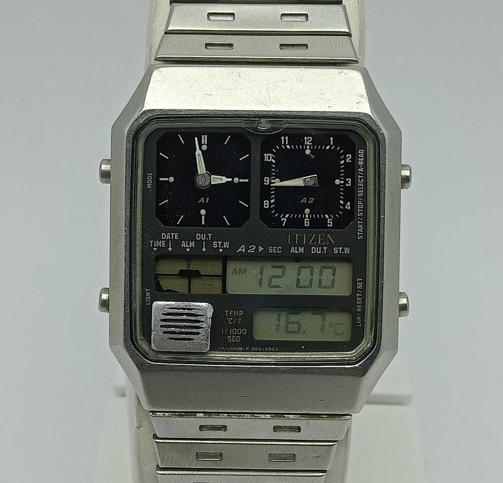 vintage an・an no.31 Citizen Quartz 30-5031 Ana Digi Vintage Men's Watch | eBay