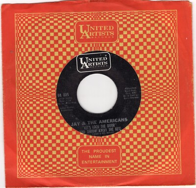 Jay & The Americans   Let's Lock The Door (And Throw Away The Key) 1964 Rock VG+