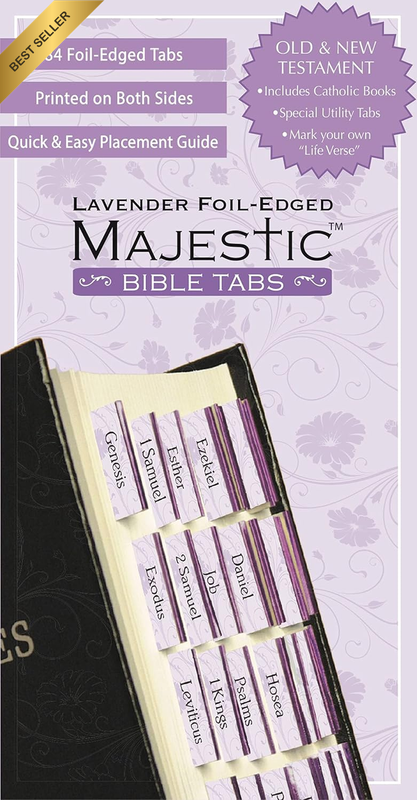 Majestic Bible Tabs Lavender