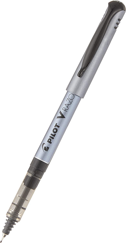 Pilot V Razor Point Liquid Ink Markers, Extra Fine Point, Black Ink, 12-Pack