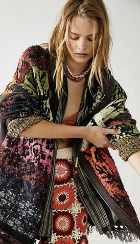 

Карди-жакет Free People Golden Hour с вязаным капюшоном, черный, зеленый, серый,  NWT, Black gray orange green red blue, Golden Hour Cardi