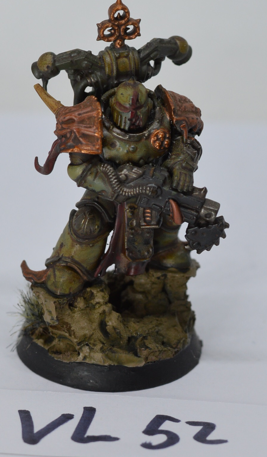 Warhammer 40k, Death Guard, Nurgle, Plague Marine, Lot #VL52