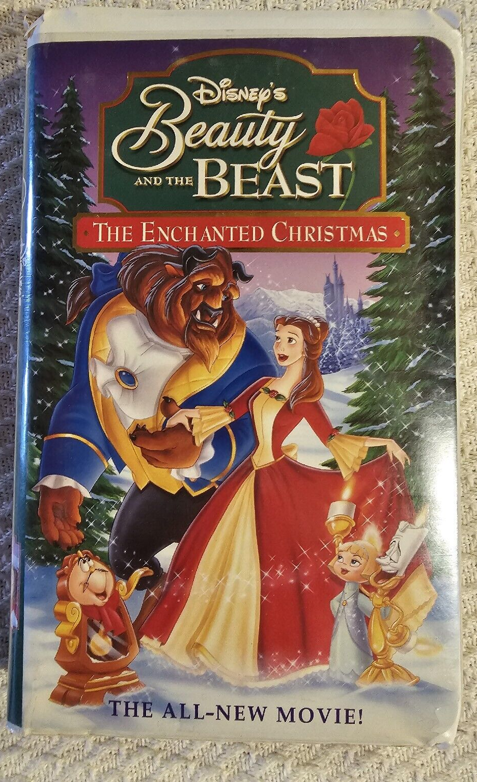 Disney's Beauty and the Beast The Enchanted Christmas VHS