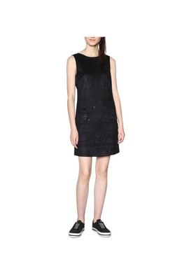 

Женское платье Desigual 18SWVWE3, черное, средний размер, Черный
