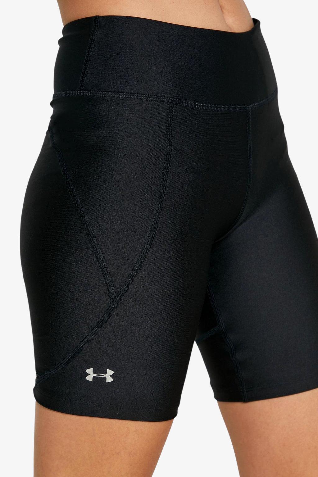 

Женские велосипедные шорты Under Armour HeatGear Armor, черные велосипедные шорты с высокой посадкой, НОВИНКА, Черный