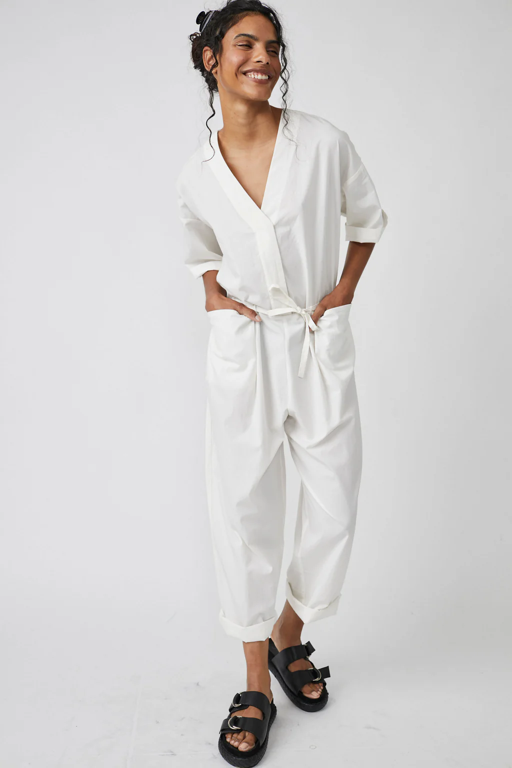 NWT Free People Free-est Feels So Right Jumpsuit Size Medium