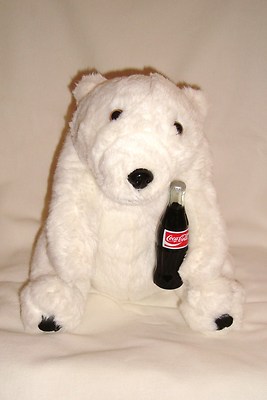 oso polar coca cola peluche