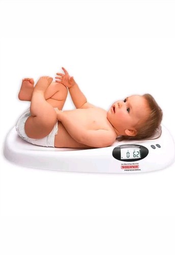SOEHNLE Babywaage Kinderwaage wie NEU weiß