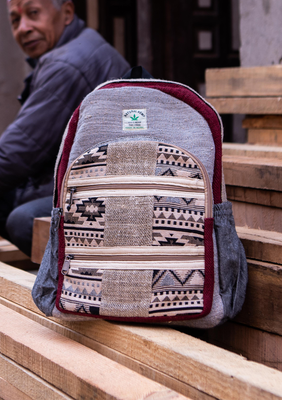 Pure hemp backpack cheap