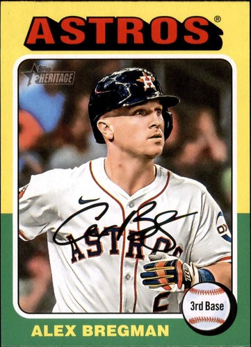 2024 Topps Heritage High Number - Alex Bregman #571
