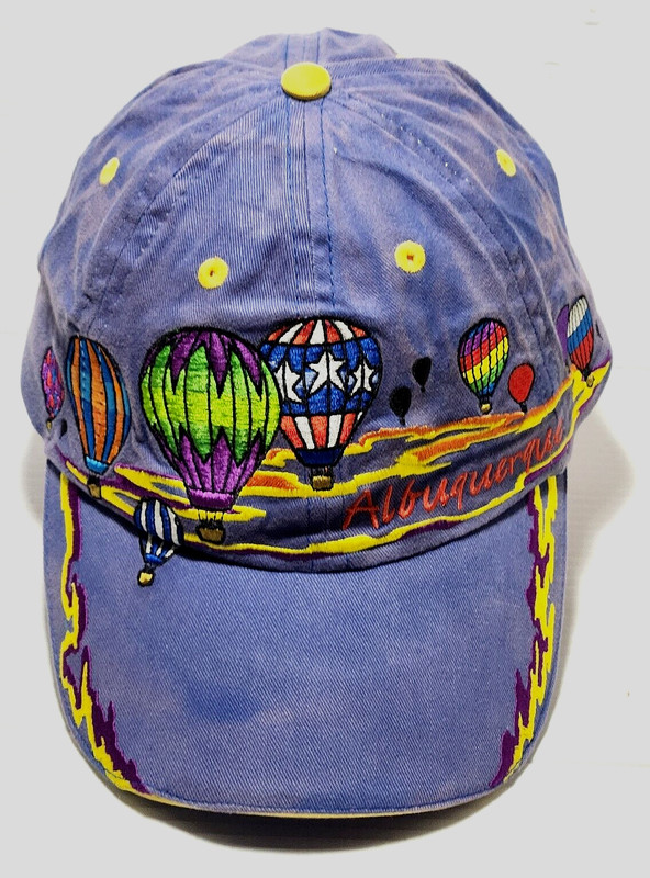 Albuquerque Balloon Festival BallCap Embroidered Adjustable Strap Hat Adult/Teen