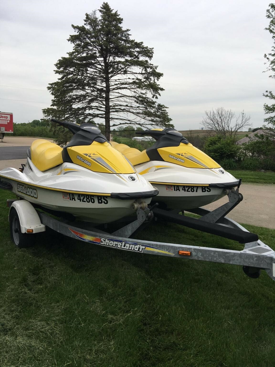 Twin 2006 jet ski seadoo gti