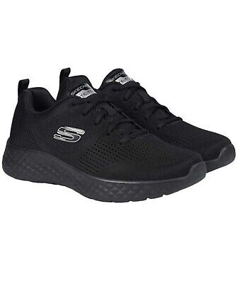 Skechers Men's Air-Cooled Memory Lite Foam Sneakers Shoes Size US 10 Black