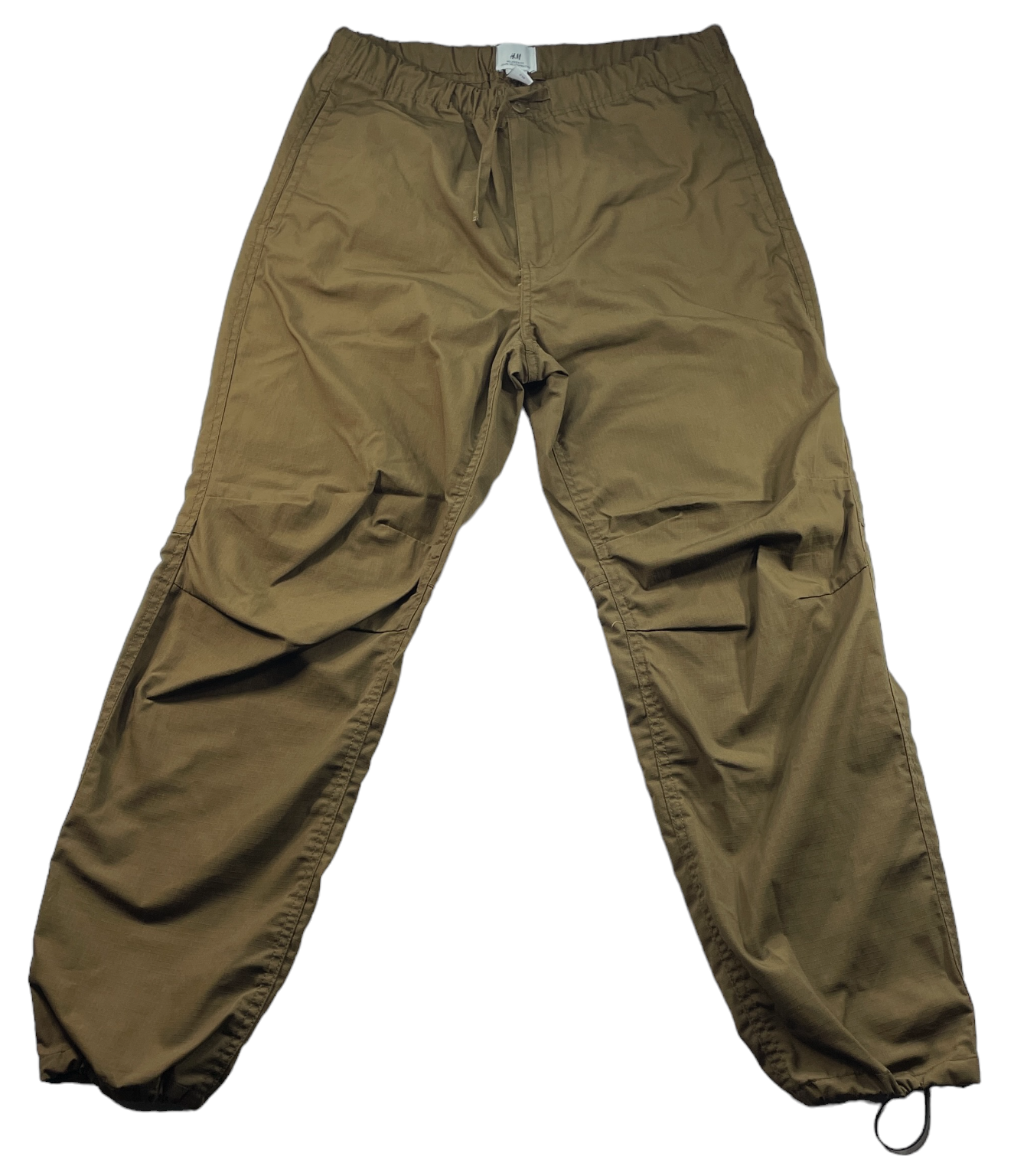 パンツ HeiseiLogobuggybalnDenimbrown M pants M H and M Jogger Pants Mens size Small Brown Baggy Relaxed Fit