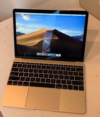 Apple MacBook Retina 12inch Gold 256 GB Used/Good 1.1 GHz DualCore