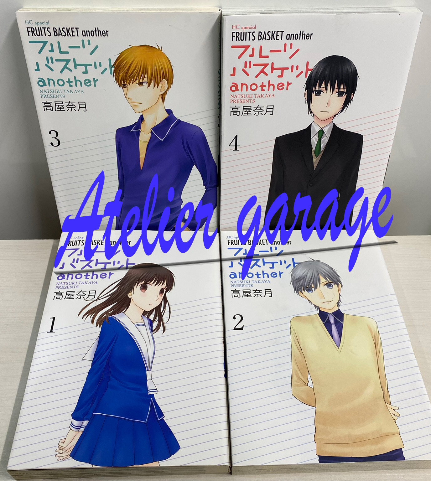 USED Fruits Basket Another Vol.1-4 Set Japanese Manga