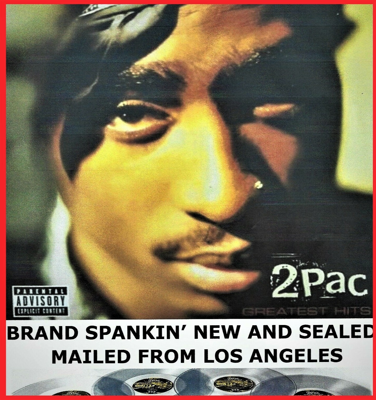 2Pac - Greatest Hits アナログ4LPレコードUSオリジナル盤 2Pac / Greatest Hits (4LPs) - Vinyl Cycle Records