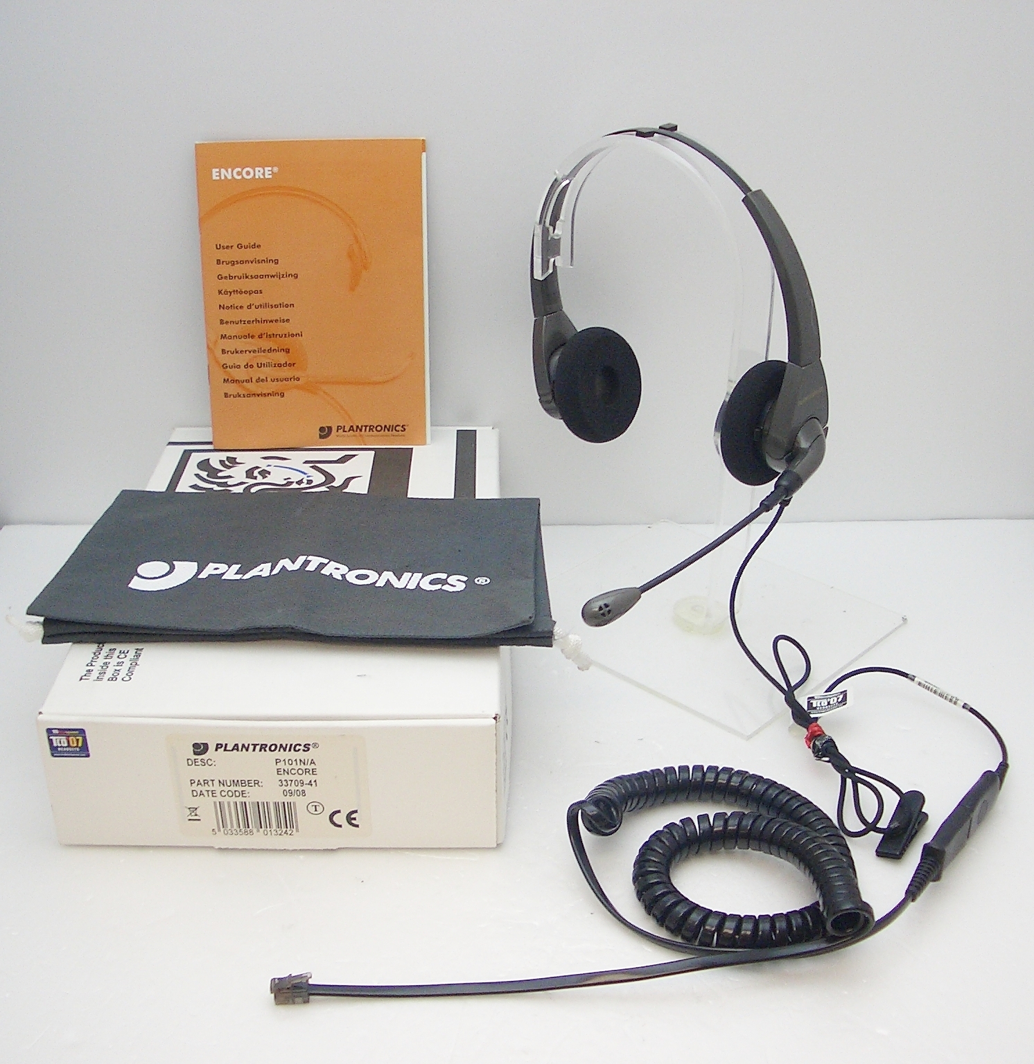 Mitel 5212 Advanced Binaural Noise Cancelling Headset